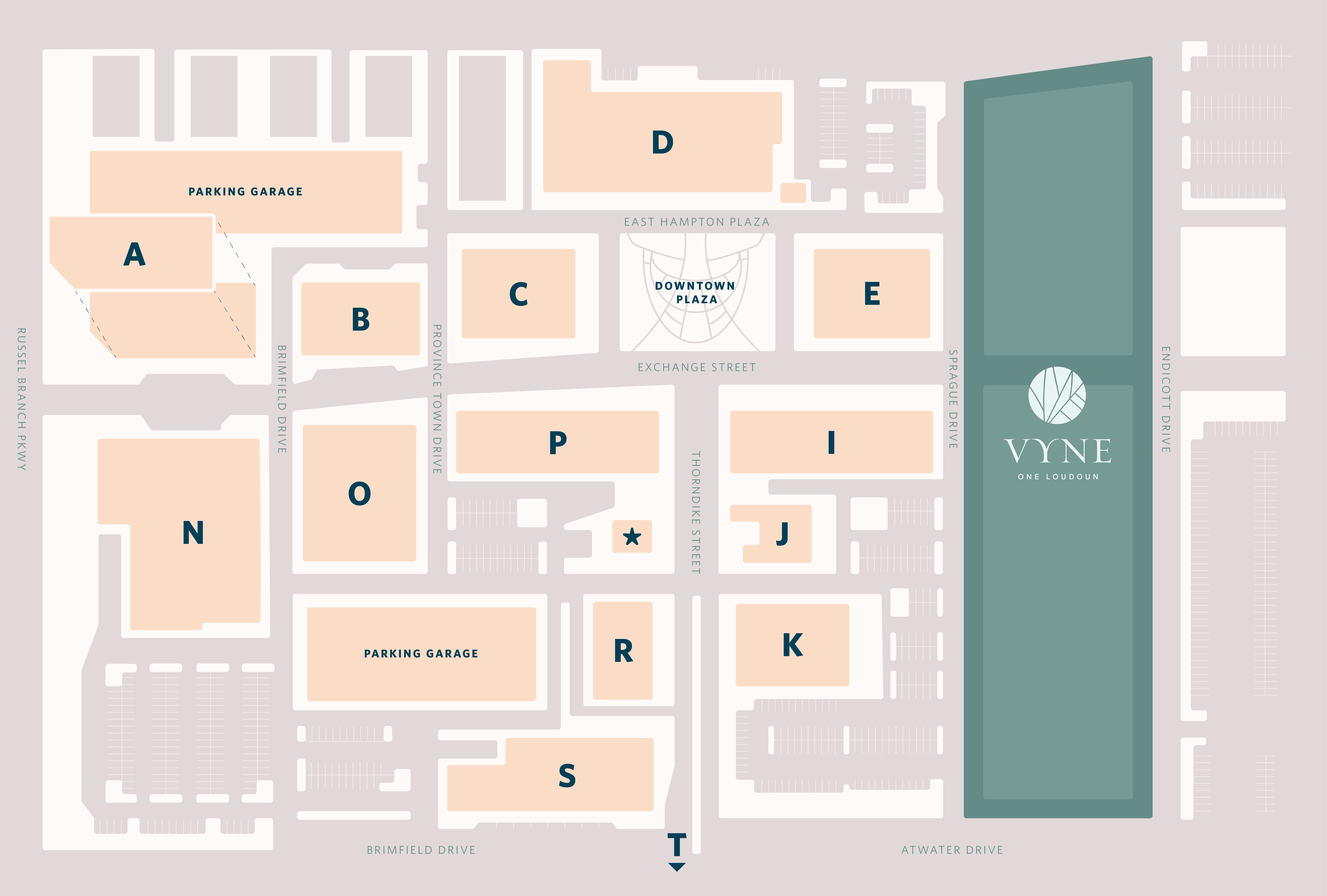 VYNE RESIDENCE MAP